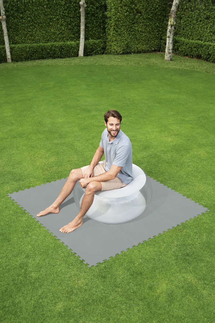 Bestway Bodenschutzfliesen-Set 9-teilig